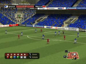 LMA Manager 2004 (Europe) Game Play Snaps